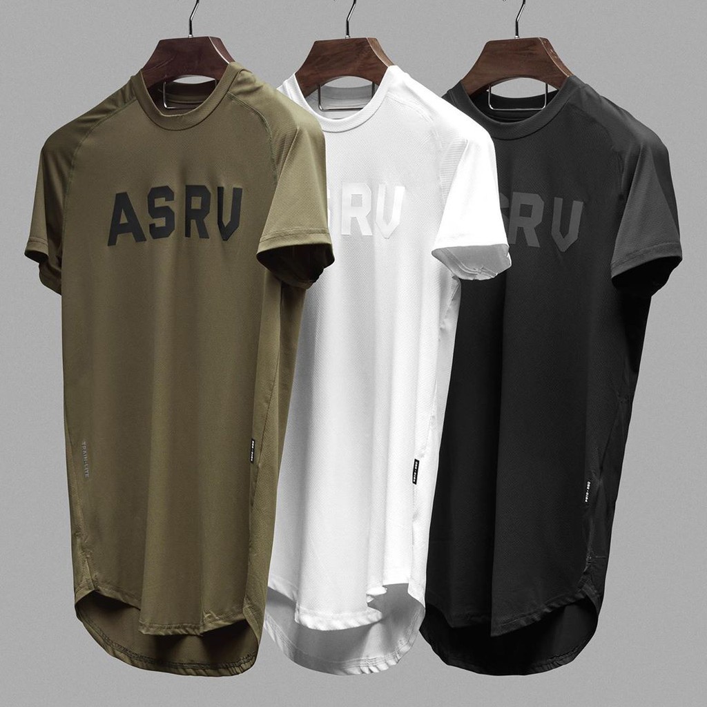 ÁO TẬP GYM NAM ASRV NGẮN TAY