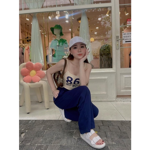 Set Áo Dây 86 Quần Suông