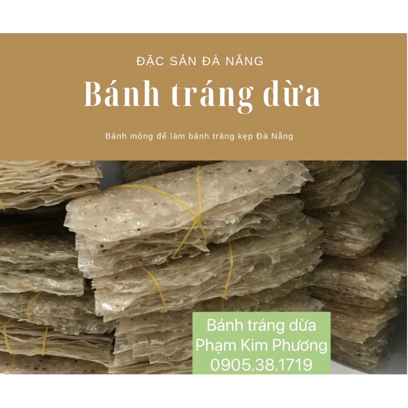 Bánh Tráng Dừa  Đà Nẵng