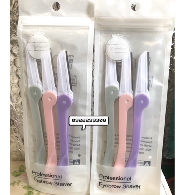 Bộ 3 Dạo Cạo Lông Mày UUYP