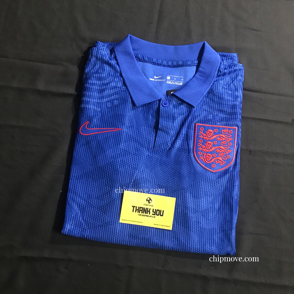 Áo bóng đá tuyển Anh Xanh Dương 2020 Player sân khách Thái cao cấp