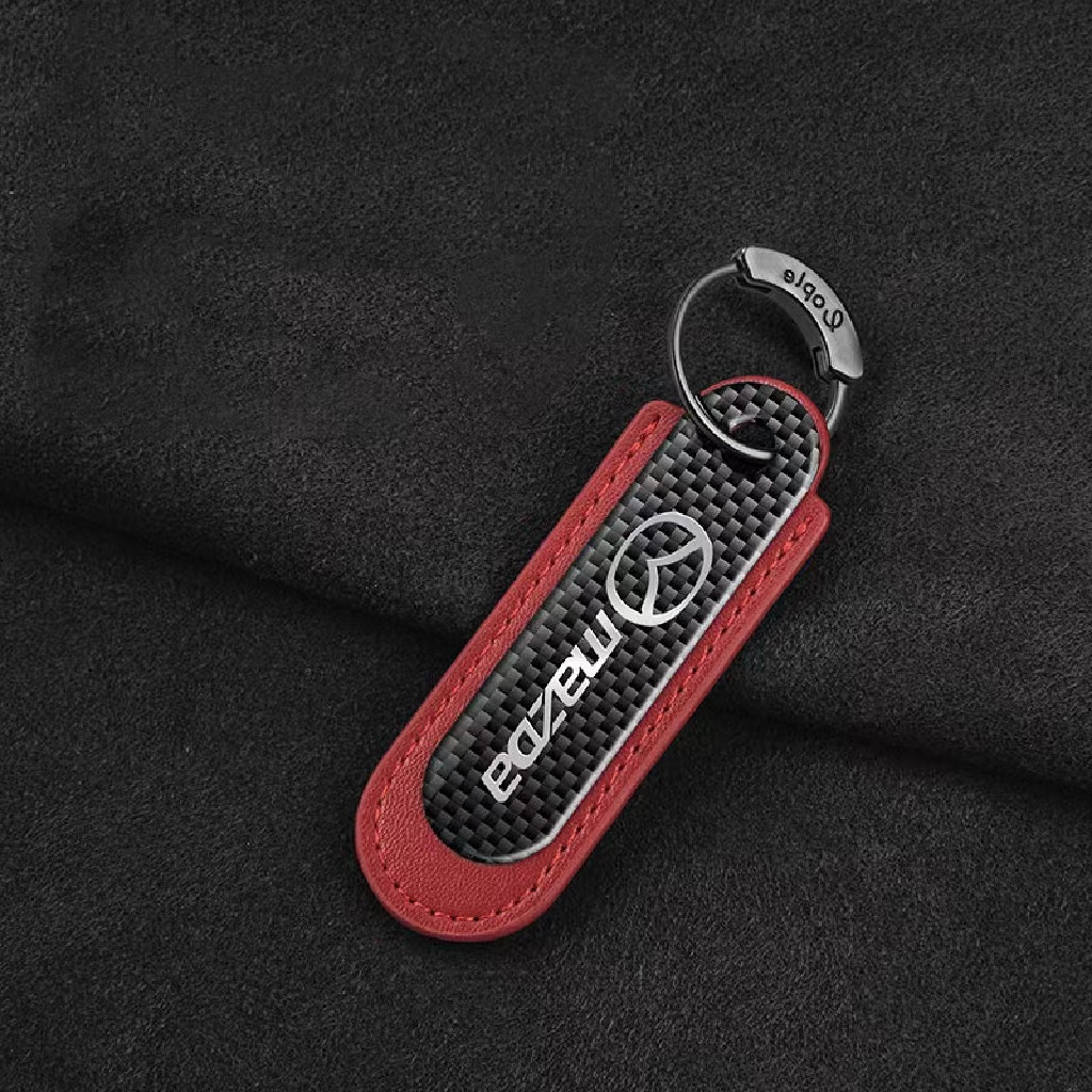 Móc Khóa Sợi Carbon Thiết Kế Sáng Tạo Cho Xe Hơi Mazda