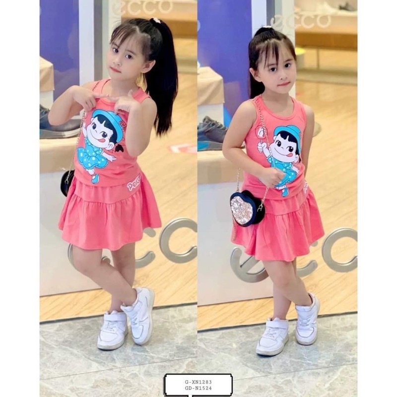 Set váy bé gái, bộ váy bé gái size đại