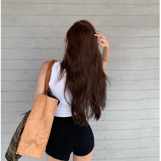 quần short jean cạp cao