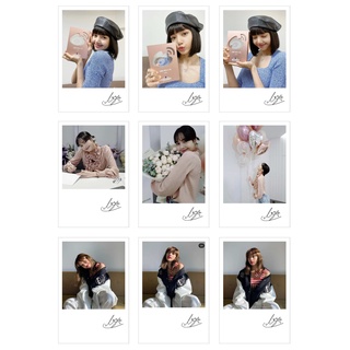 Ép Lụa] Lomo Card 36 Ảnh BLACKPINK - LISA INSTAGRAM (có chữ ký)