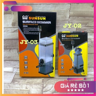 Máy Lọc Váng Sunsun JY-02 và JY-03 - Máy Lọc Váng Mặt Nước Bể Cá