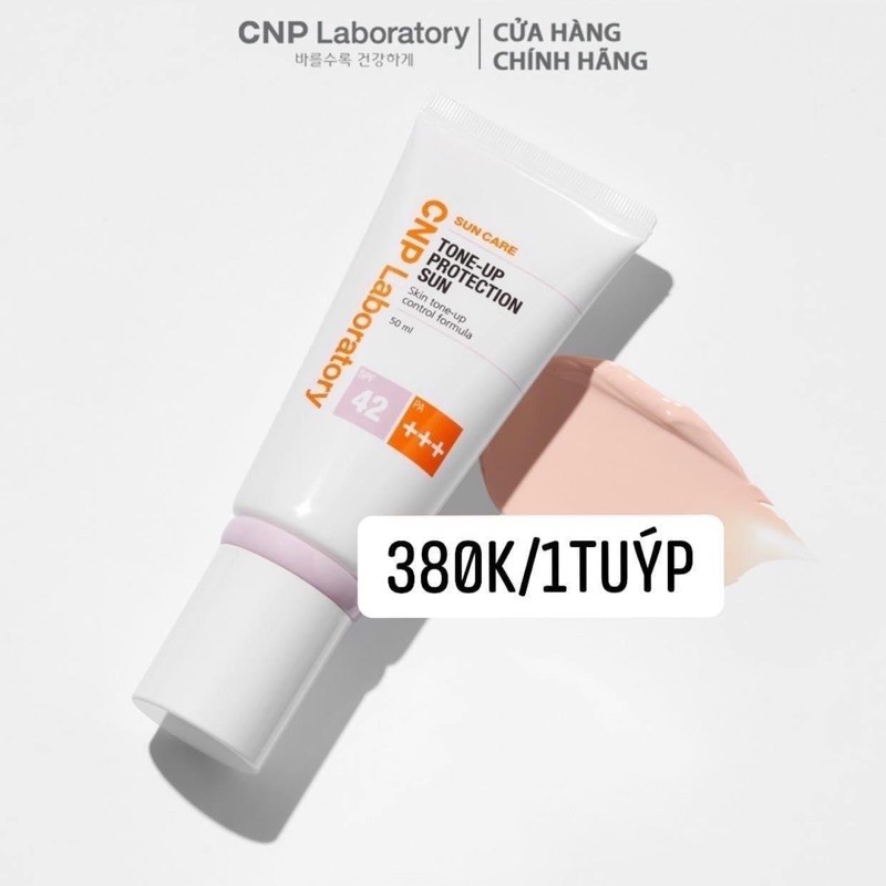 Kem chống nắng CNP Tone up