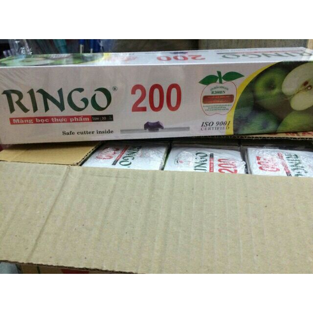 Màng bọc thực phẩm ringo 200 có dao gạt