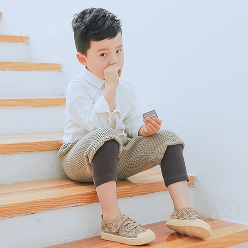Giày thể thao canvas thoáng khí chống trượt cho bé