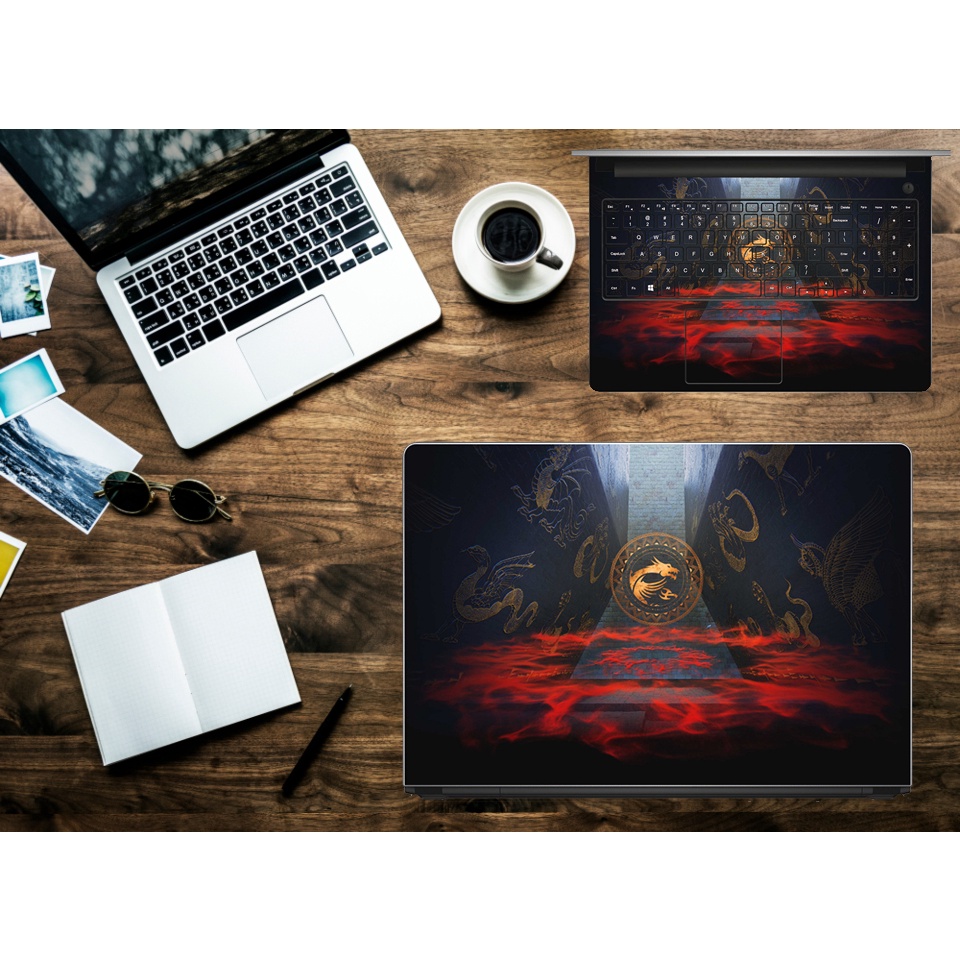 Skin laptop mẫu cho nam,in mẫu theo yêu cầu và kích thước từng máy