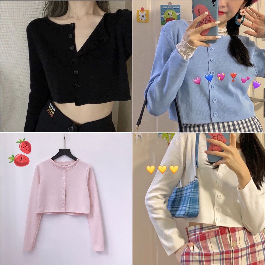 Áo Croptop Yan Tay Dài Nữ Thời Trang