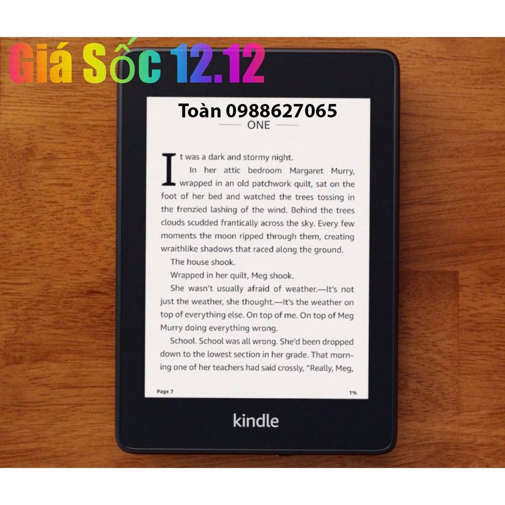 Máy đọc sách Kindle Paperwhite 10th gen 2019 - PPW gen 4 - Hàng mới nguyên seal | BigBuy360 - bigbuy360.vn