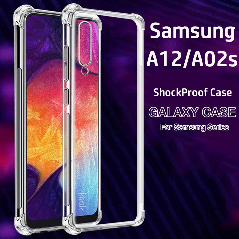 Ốp Điện Thoại Túi Khí Chống Sốc Chống Rơi Cho Samsung Galaxy A32 A52 A72 A02s A12
