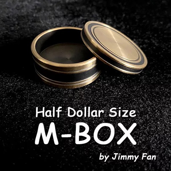 Đồ chơi đạo cụ ảo thuật cận cảnh hấp dẫn: M-BOX by Jimmy Fan (Half Dollar Size)