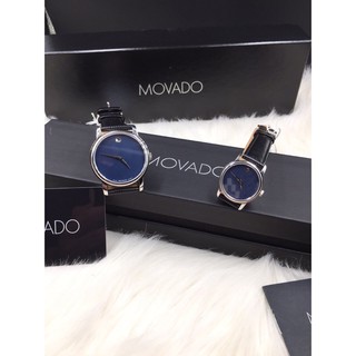 Đồng hồ Movado Museum Silver Dark Navy