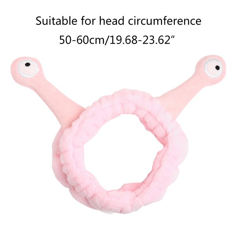 Băng Đô Cài Tóc rửa mặt Hình Ốc Sên Đáng Yêu