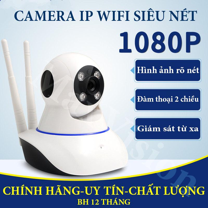 Camera Wifi Giám Sát Trong Nhà 2 Dâu Led EXIR Siêu Nét Full HD 1920x1080p