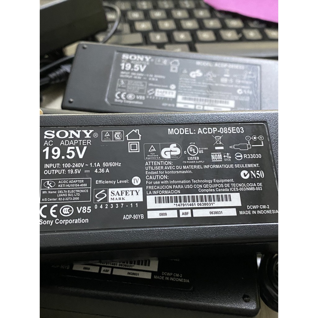 Bộ nguồn tivi sony 19.5V-4.36A chính hãng