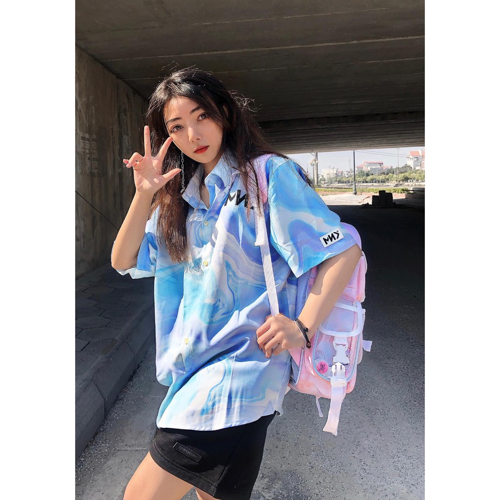 Áo sơ mi họa tiết UNICORN TIE DYE fulltag chuẩn Cao Cấp 1:1 | BigBuy360 - bigbuy360.vn