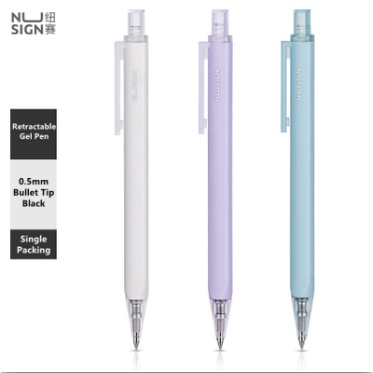 Set 3 Bút Bi Ngòi 0.5MM Có Thể Thu Gọn Tiện Dụng Cho Học Sinh/Văn Phòng