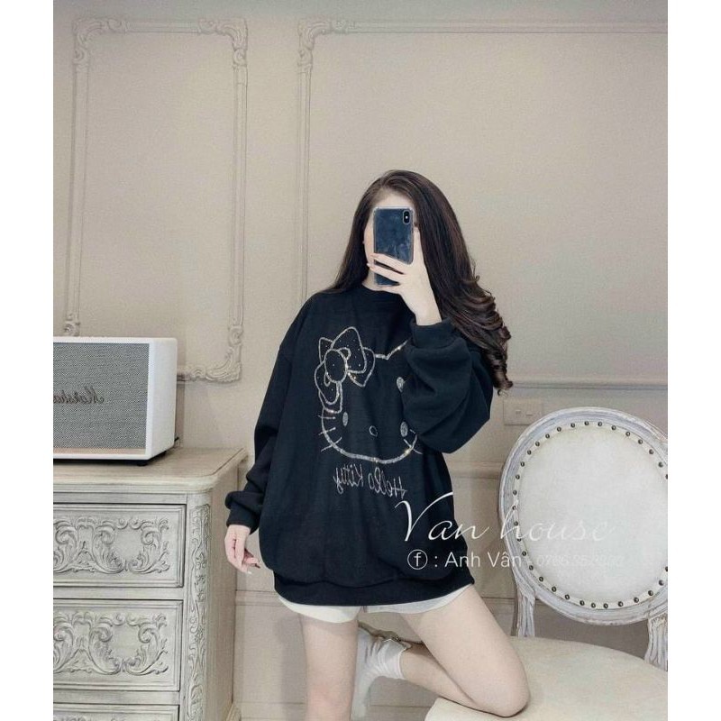 ÁO NỈ TRƠN ĐÍNH ĐÁ LẤP LÁNH