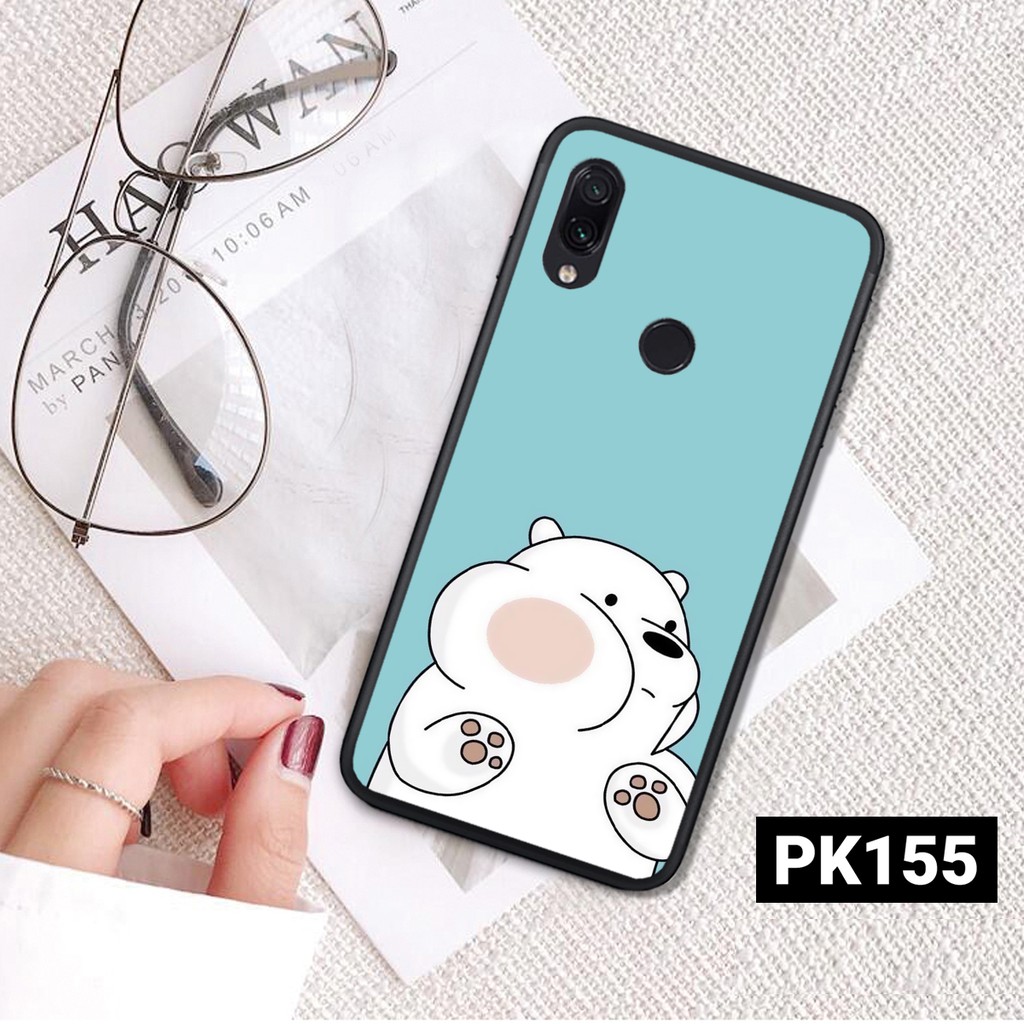 [Freeship từ 50k] ỐP LƯNG XIAOMI REDMI NOTE 7 IN HÌNH WE BARE BEARS -SIÊUBỀN-SIÊUĐẸP