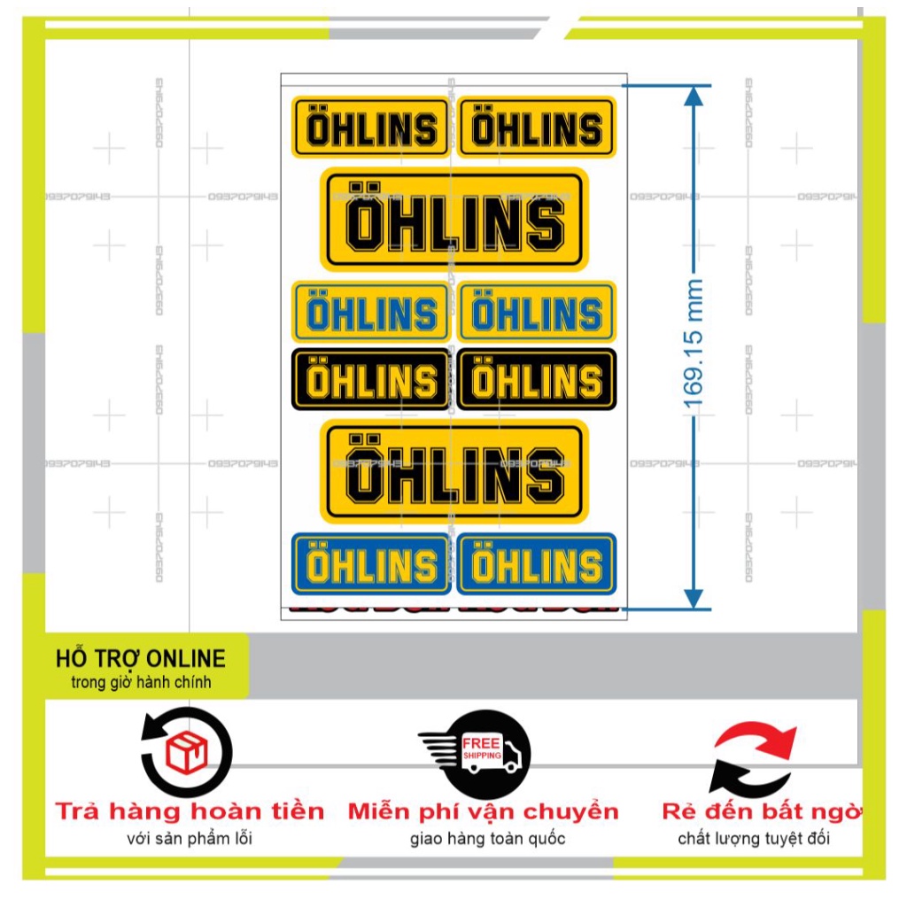 LOGO STICKER MINI DÁN XE MÁY L 05 - SHINDECAL2