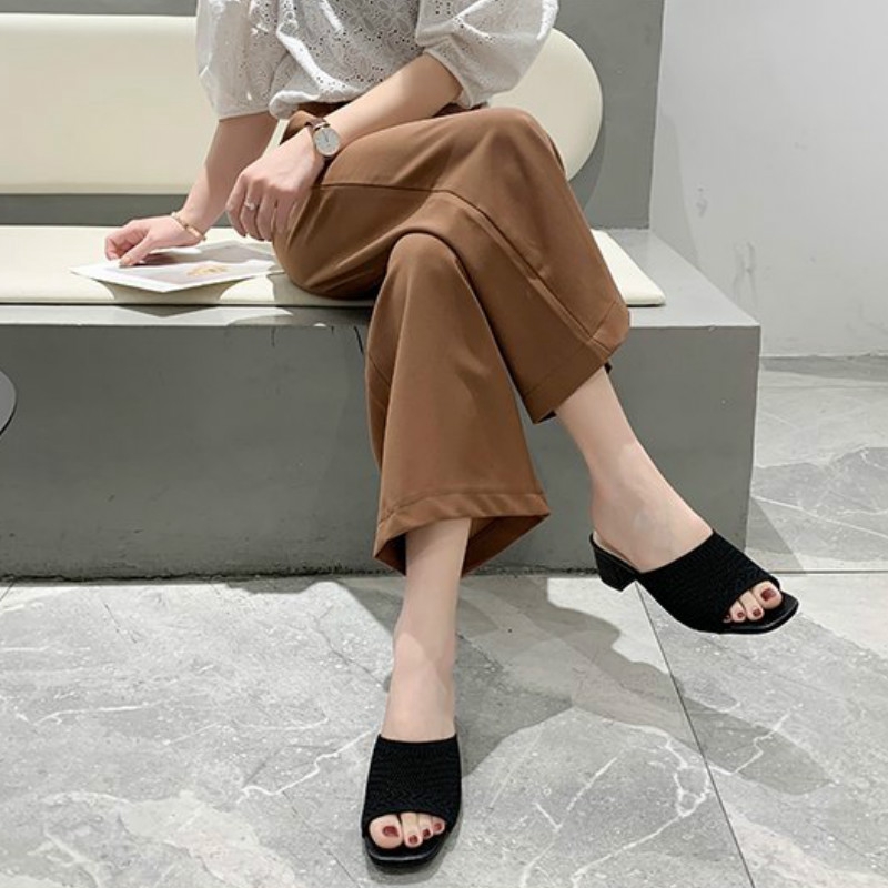 Dép Đế Cao Hở Ngón Xinh Xắn Thời Trang Dành Cho Nữ Giới