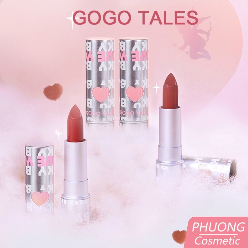 Son Thỏi Bóng GOGO TALES Floral Sweetheart Lipstick