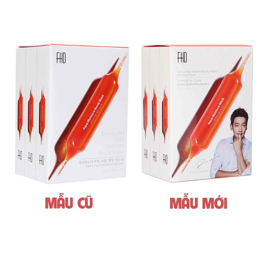 Mặt nạ chiết xuất cam đỏ FHD CẤP NƯỚC SÁNG DA CAO CẤP (TÁCH LẺ 1 MIẾNG)