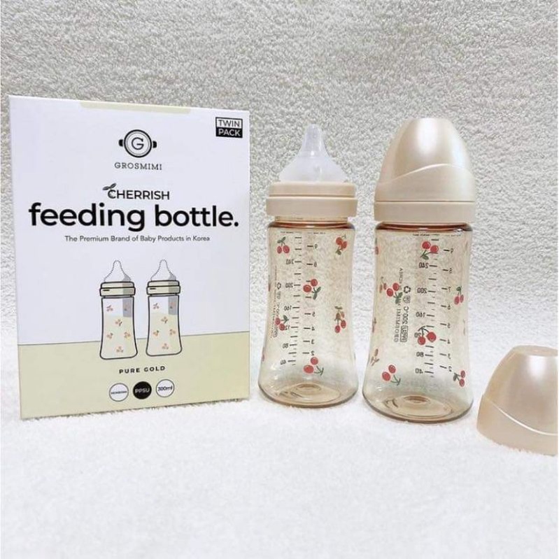 Bình sữa Cherry /Gấu tim 300ml
