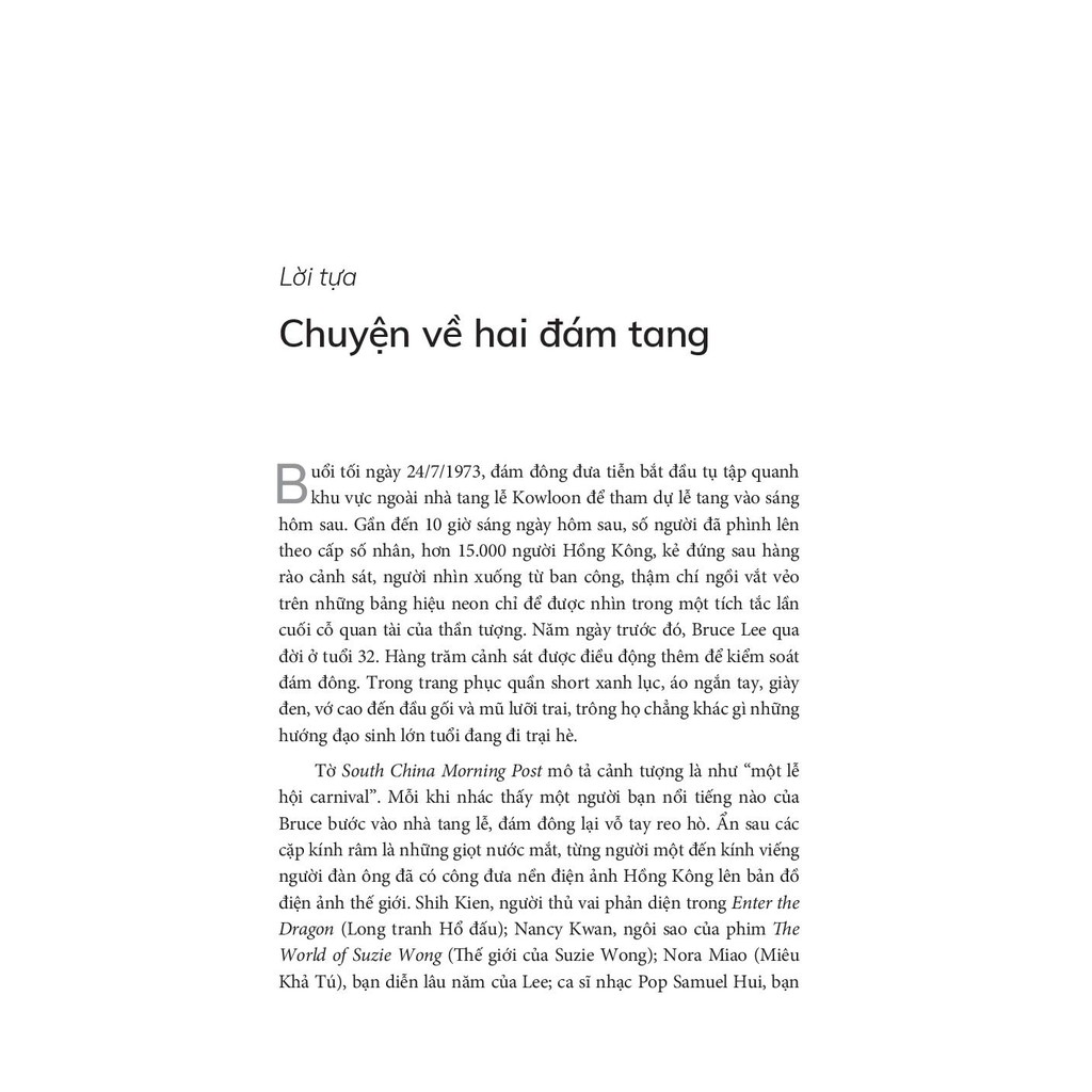 Sách - Lý Tiểu Long - Một Cuộc Đời Phi Thường