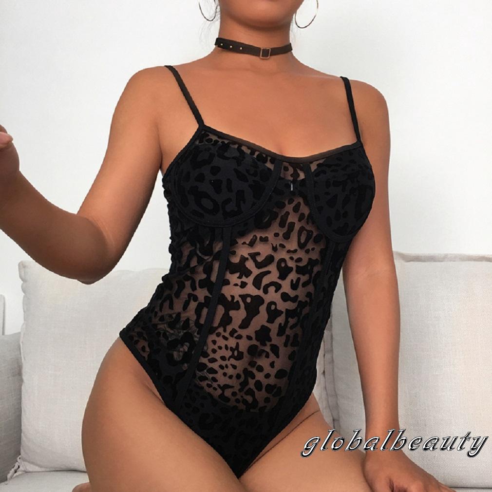 ☛✈ღWomen´s Sexy Lingerie Babydoll Sleepwear Underwear Mesh see-through Jumpsuit set | BigBuy360 - bigbuy360.vn