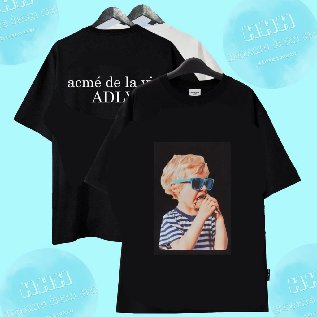 [Best Quality] Áo thun ADLV Bé Trai Kính Xanh-Cotton 2c 100% -Full Tag Bọc- Streetwears SG