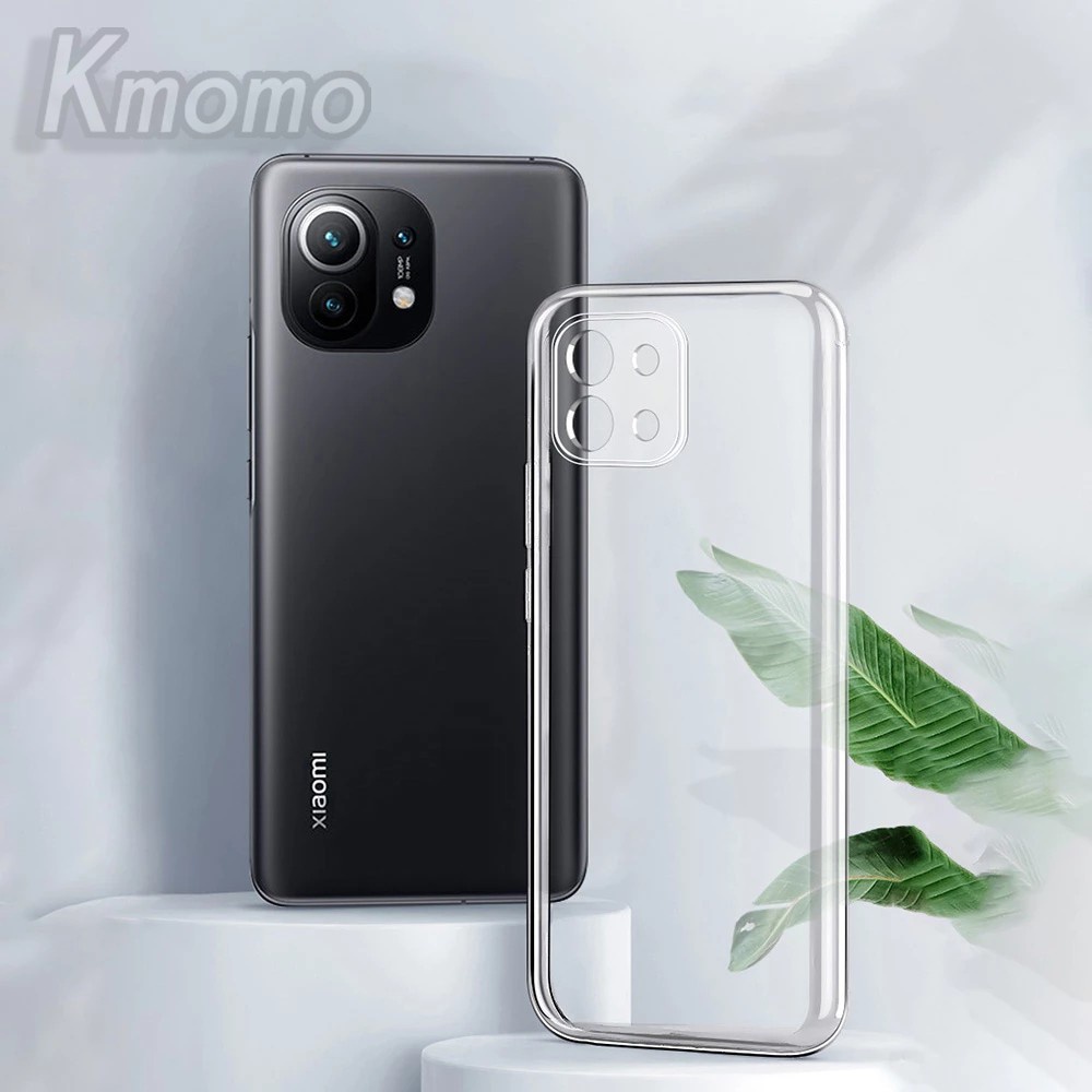 Ốp Điện Thoại Silicon TPU Mềm Trong Suốt Cho Xiaomi 11 Lite 5G NE Mi 11 Lite 10T 11T 12 Pro Poco C40 X4 Pro 5G M4 Pro 4G X3 NFC F3 F4 GT