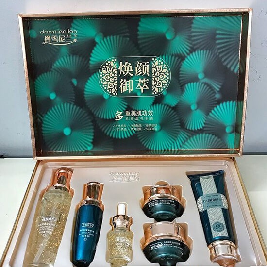 Bộ hoàng cung Xanh Beauty Skin 6in1 – Hỗ Trợ Xóa mờ nám dưỡng trắng da