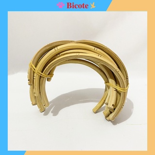 Cầu góc lồng chim giá rẻ BICOTE chất liệu tre cứng cáp an toàn phù hợp các loại lồng