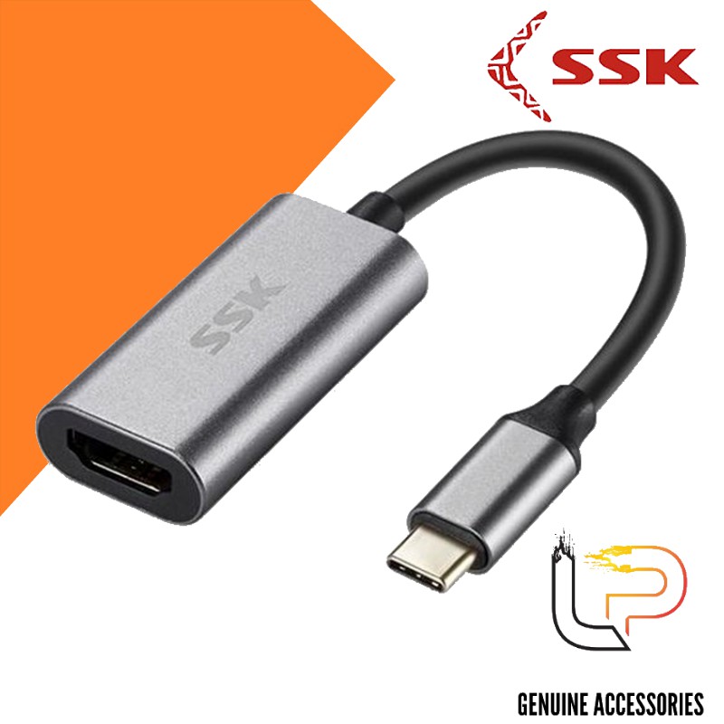 Cáp chuyển USB Type-C ra HDMI 4K SSK C060