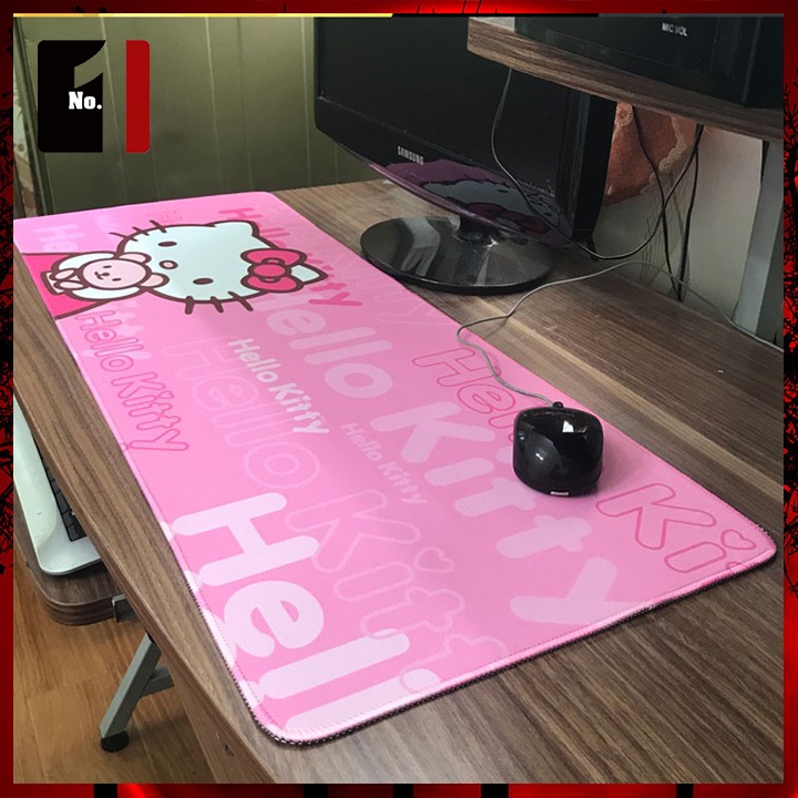 Lót Chuột Máy Tính Màu Hồng Hello Kitty Dễ Thương Pad Chuột Văn Phòng Cao Cấp Giá Rẻ Nhiều Kích Cỡ