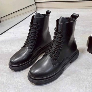 (Hàng Chuẩn + Sẵn)Boot đen cao cổ siêu hot