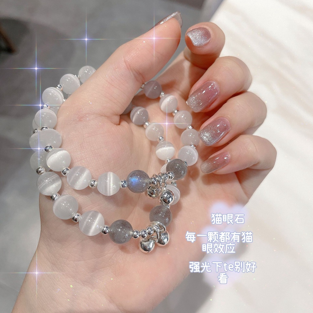 Vòng Tay Đính Đá opal Đơn Giản Thanh Lịch Thời Trang Dành Cho Nữ