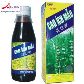 Cao ích mẫu 180ml OPC - Giảm đau bụng kinh, Điều hòa kinh nguyệt