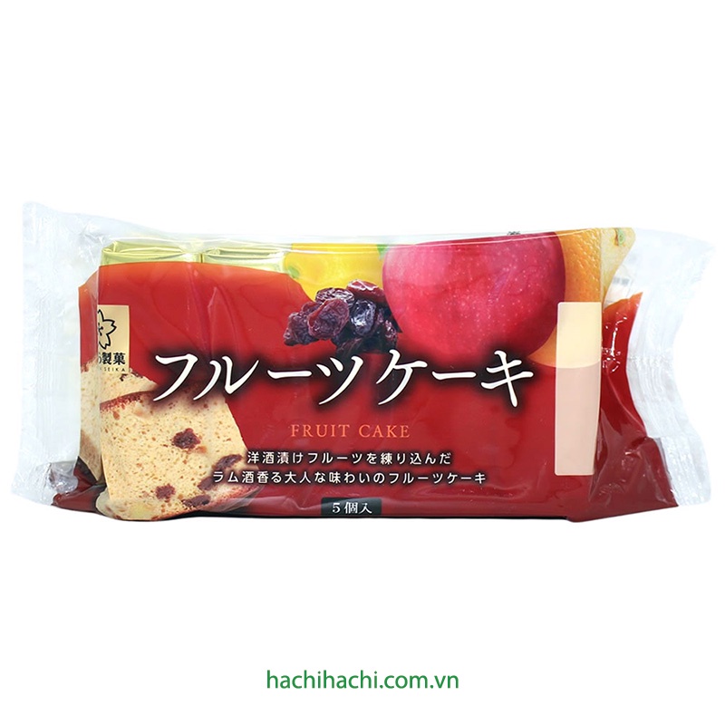 Bánh bông lan trái cây Sakura H Food Entertainment 235g  - Hachi Hachi Japan Shop