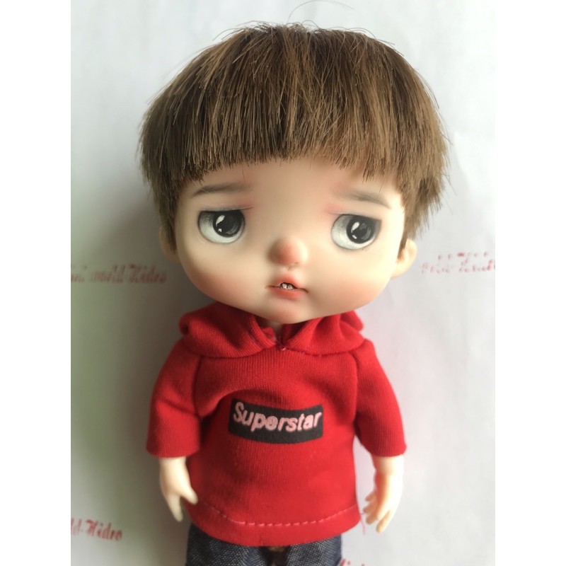 Búp bê (có tách đồ) Baboliy ob11 holala bjd 1/8 đã fu face Up dễ thương.