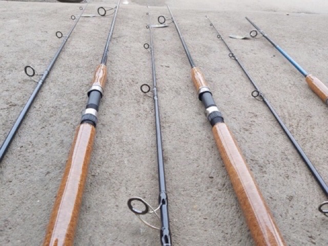 Cần 2 khúc Cán gỗ High Power Cole Khoen Thường