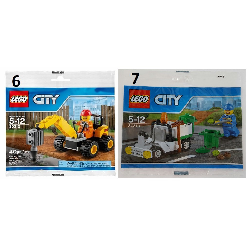 LEGO - Túi Mini Mô Hình Lắp Ráp Các Loại