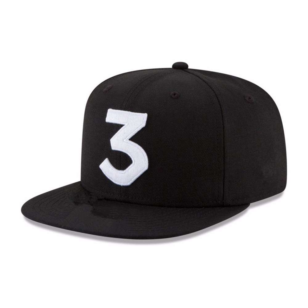 Mũ Bóng Chày Cotton Thêu Số 3 Cho Nam Và Nữ