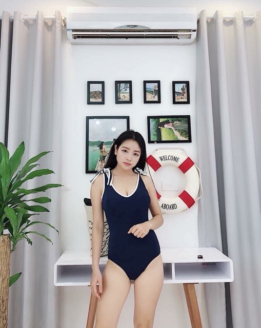 [ FORM ĐẸP] Bikini liền mảnh cực tôn dáng