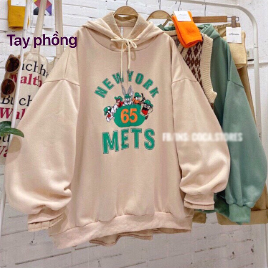 ÁO HOODIE - ÁO KHOÁC NỈ NGOẠI Cánh Dơi Tay Phồng (HD2100 - Ảnh Thật) (Tino Shop) | BigBuy360 - bigbuy360.vn