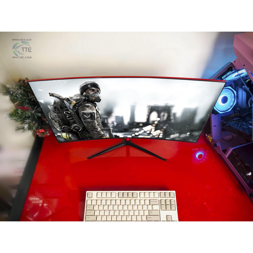 Màn Hình máy tính SongRen 27 inch cong 165HZ newbox 100%